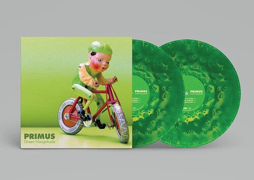 Primus - Green Naugahyde 2LP (10th Anniversary Deluxe Edition, Green Vinyl, Gatefold)