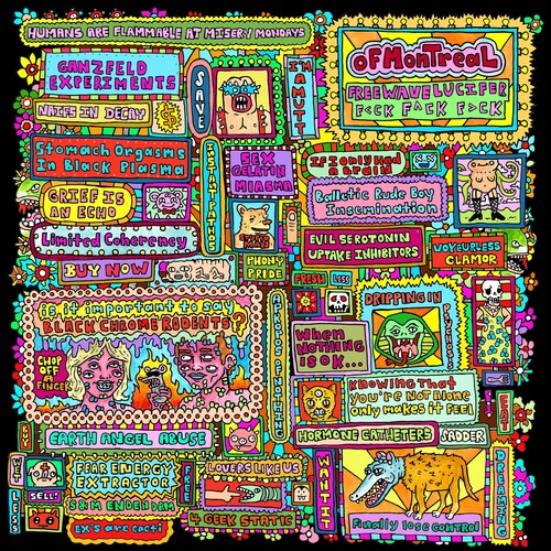 Of Montreal - Freewave Lucifer F-ck F-ck F-ck LP (Cyan Colored Vinyl)