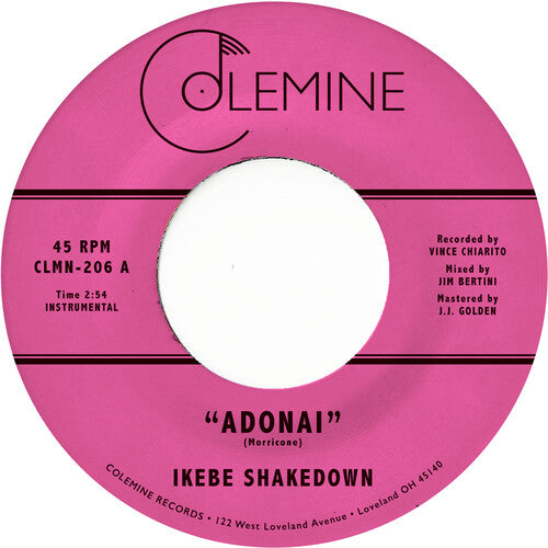 Ikebe Shakedown - Adonai b/w Waiting For The Storm 7" (Colored Vinyl)
