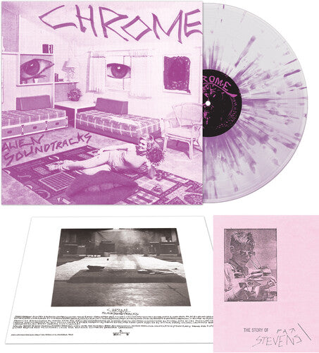 Chrome - Alien Soundtracks LP (Purple Splatter)