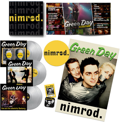 Green Day - Nimrod 5LP (Indie Exclusive Silver Vinyl Box Set, 25th Anniversary Edition)