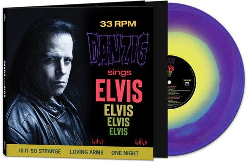 Danzig - Sings Elvis LP (Purple & Yellow Vinyl)