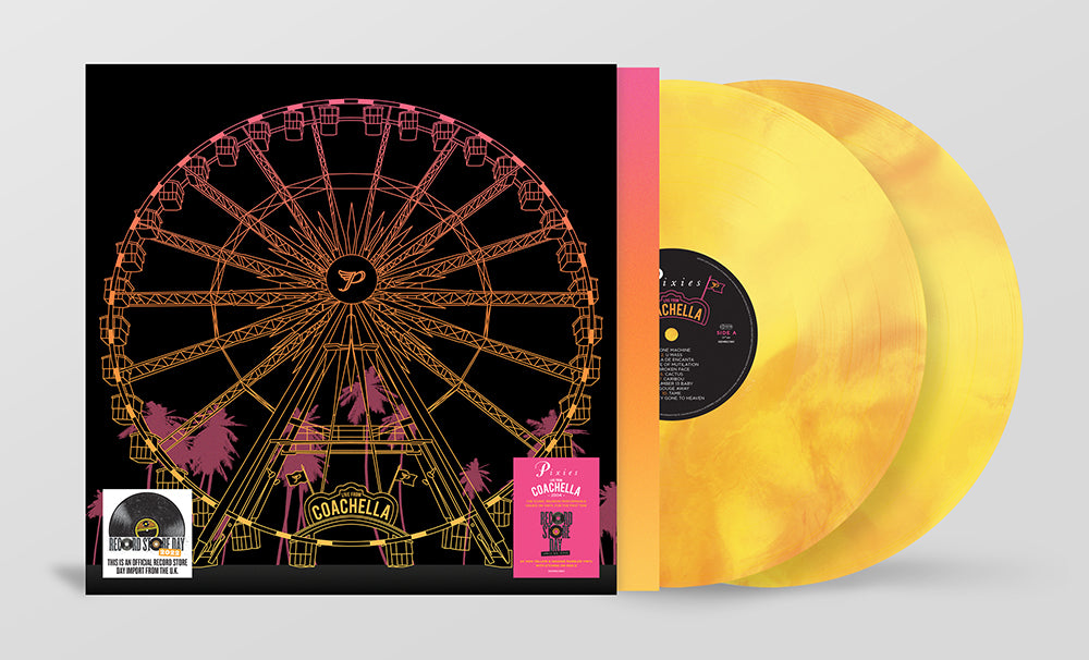 Pixies - Live From Coachella 2LP (RSD, Yellow and Orange Marbled Vinyl, Etching)