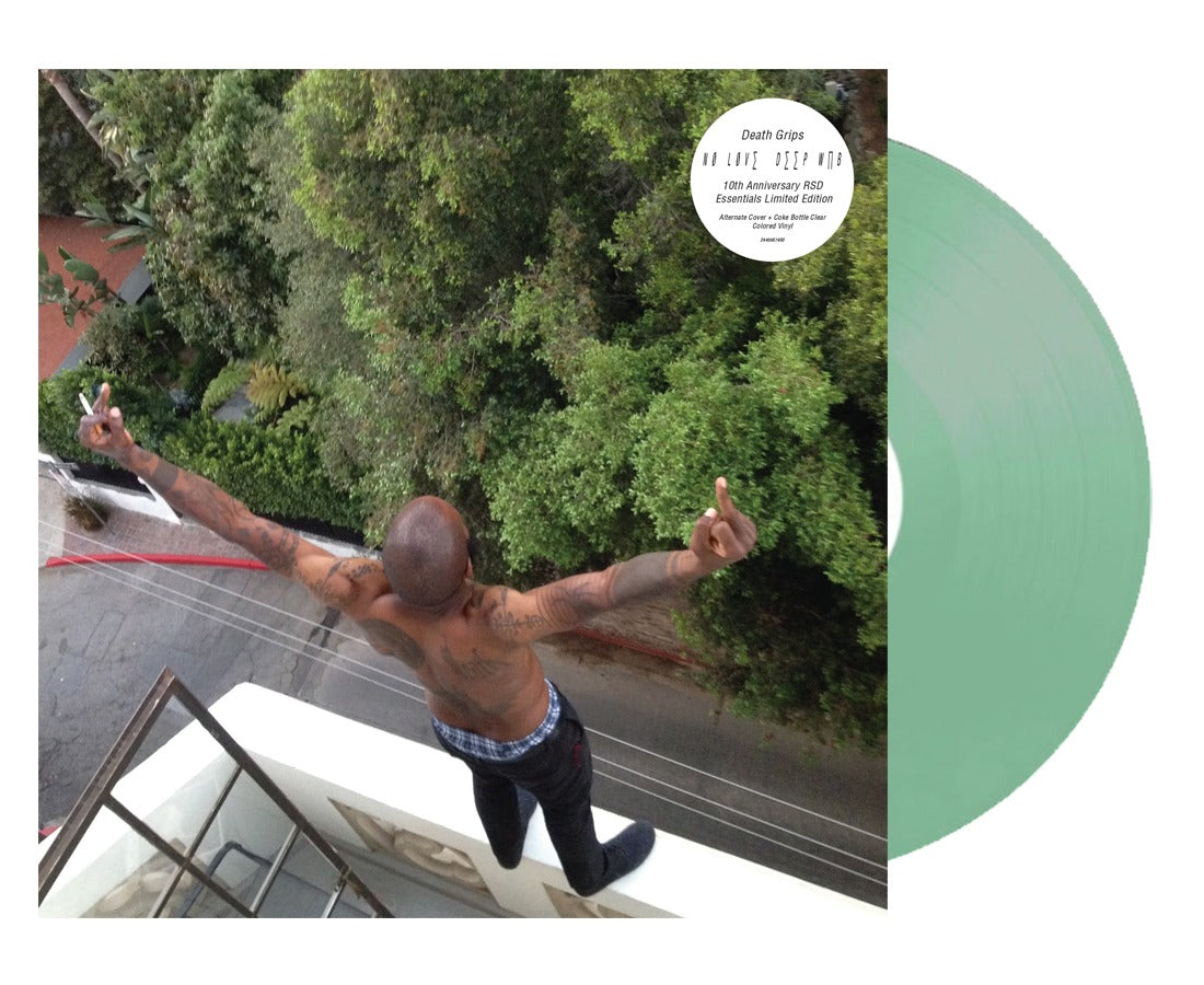 Death Grips - No Love Deep Web LP (RSD Essential Coke Bottle Clear Vinyl, Alternate Cover)