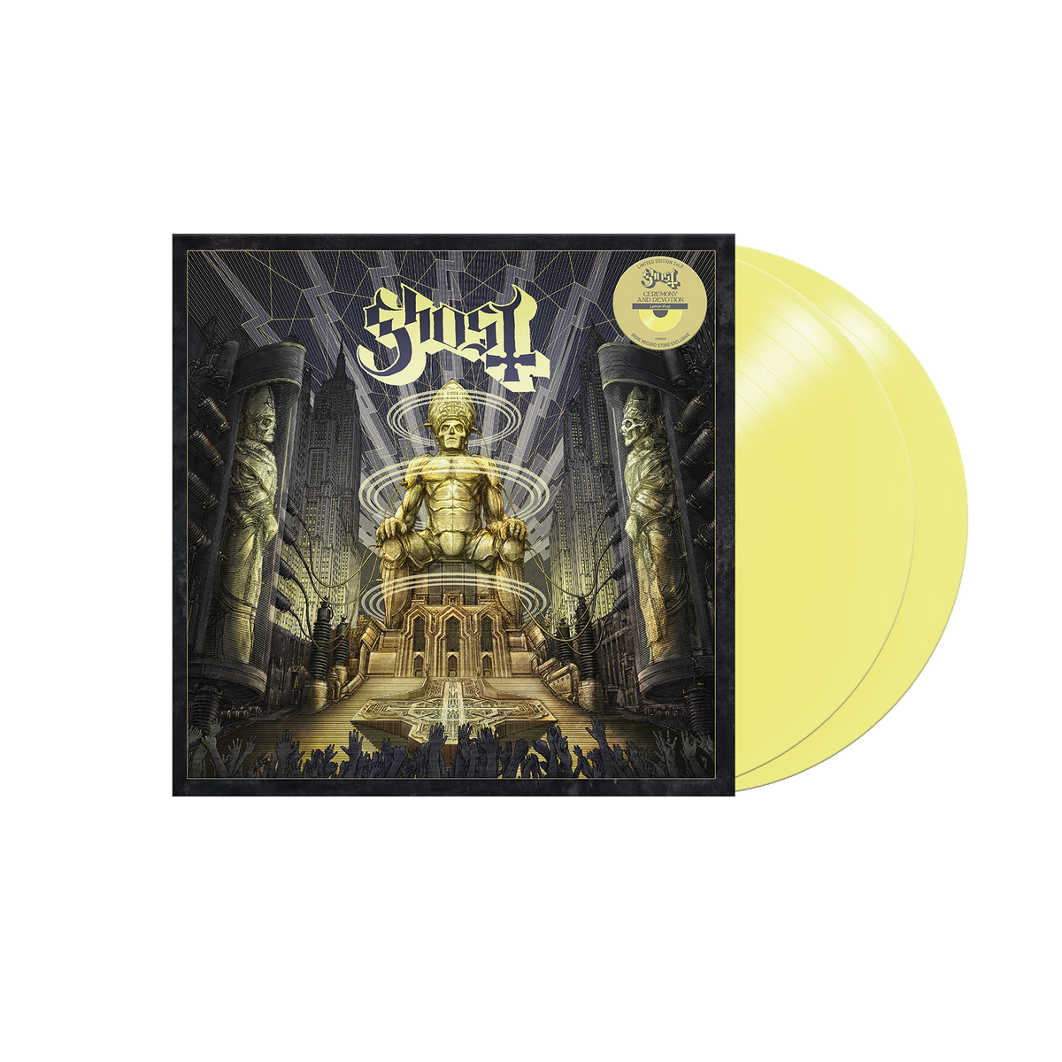 Ghost - Ceremony And Devotion 2LP (Indie Exclusive Colored Vinyl)