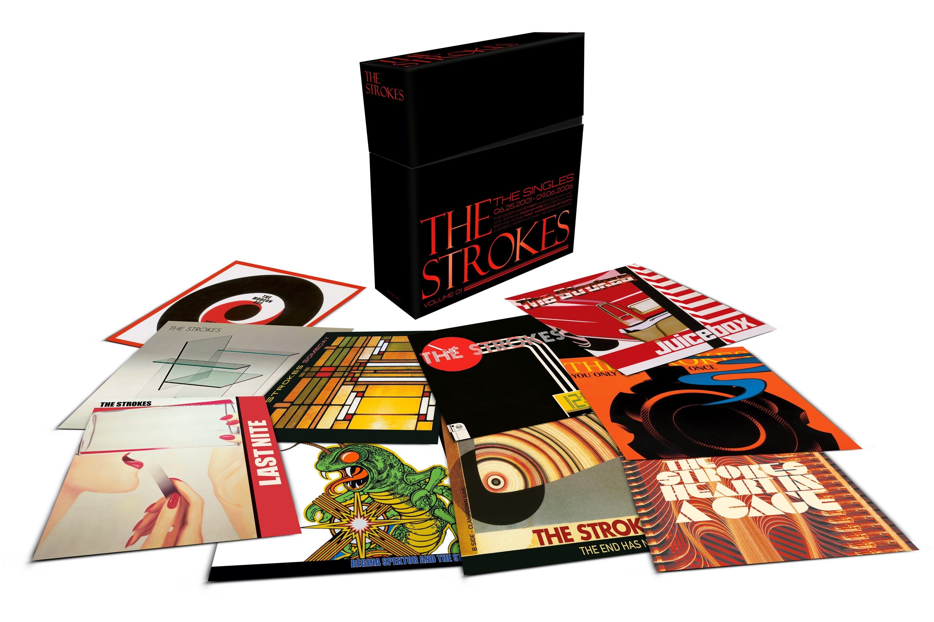 【新品】The Strokes レコード The Strokes - The Singles: Volume 1 Box Set (Limited Edition 10x7