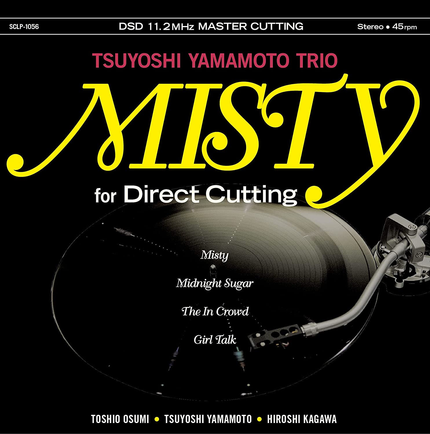 Tsuyoshi Yamamoto Trio - Misty for Direct Cutting DSD 11.2Mhz Master Cutting LP (Direct To Disc, 45rpm, Audiophile)