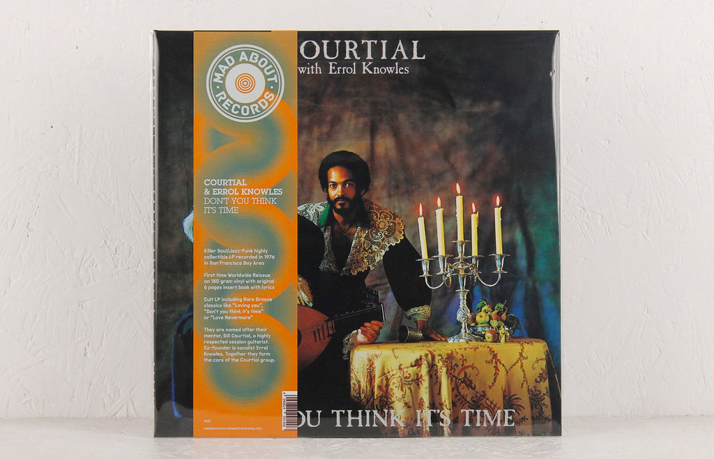 Courtial With Errol Knowles - Don't You Think It's Time LP (Mad About  Records Reissue)