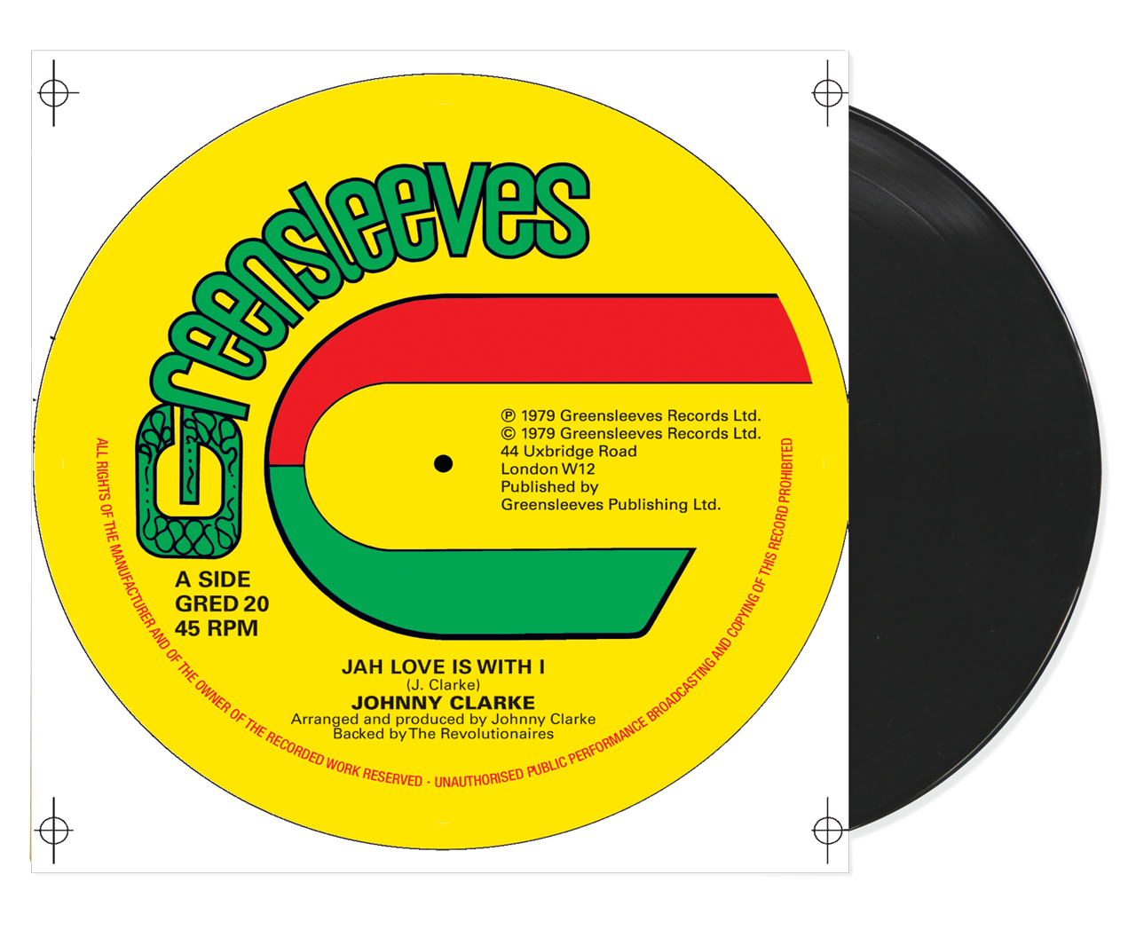 Johnny Clarke - Jah Love Is With I 12"