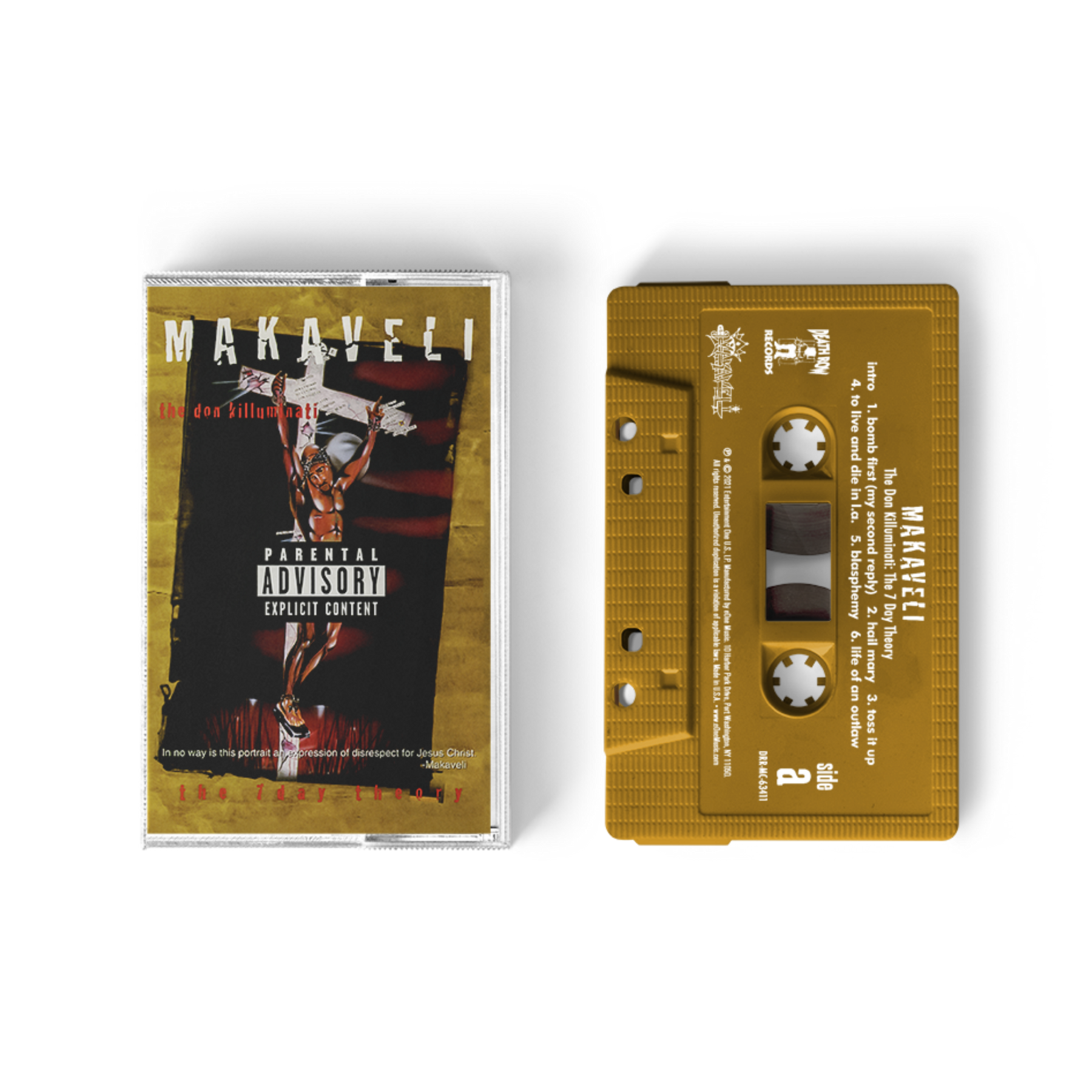 Makaveli (2Pac) - The Don Killuminati (7 Day Theory) Cassette Makaveli (2Pac) - The Don Killuminati (7 Day Theory) Cassette