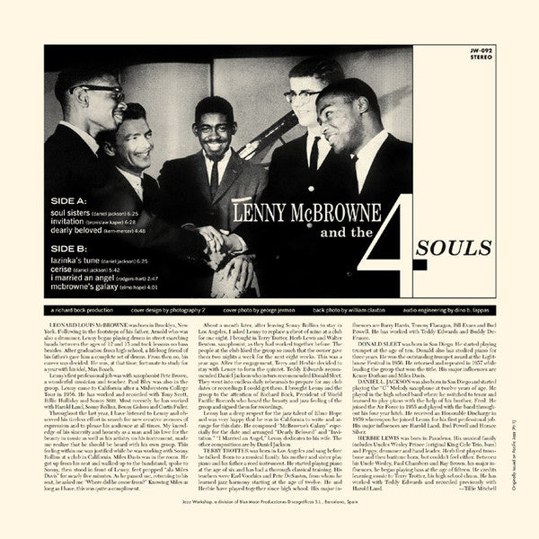 Lawrence Marable Quartet - Tenorman LP (180g, Audiophile, Remastered, Jazz Workshop)