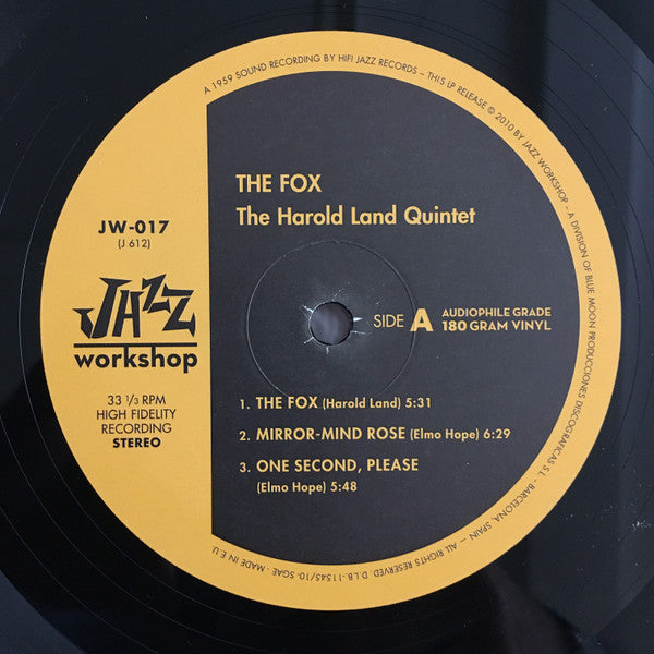 Harold Land Quintet - The Fox LP