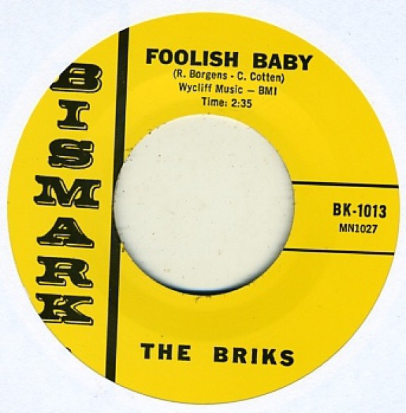 The Briks - Foolish Baby b/w Can You See Me 7”