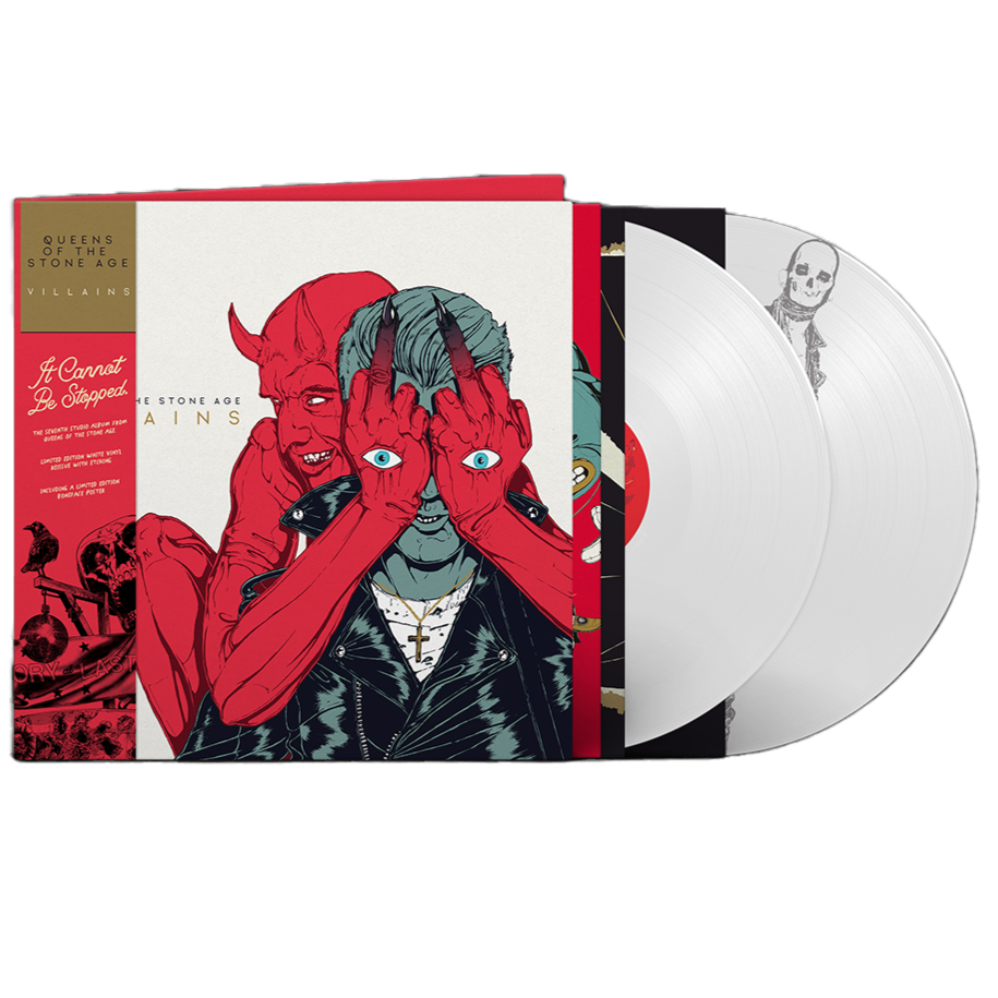 Shetland forsøg Ved lov Queens Of The Stone Age - Villains 2LP (Indie Exclusive Opaque White V