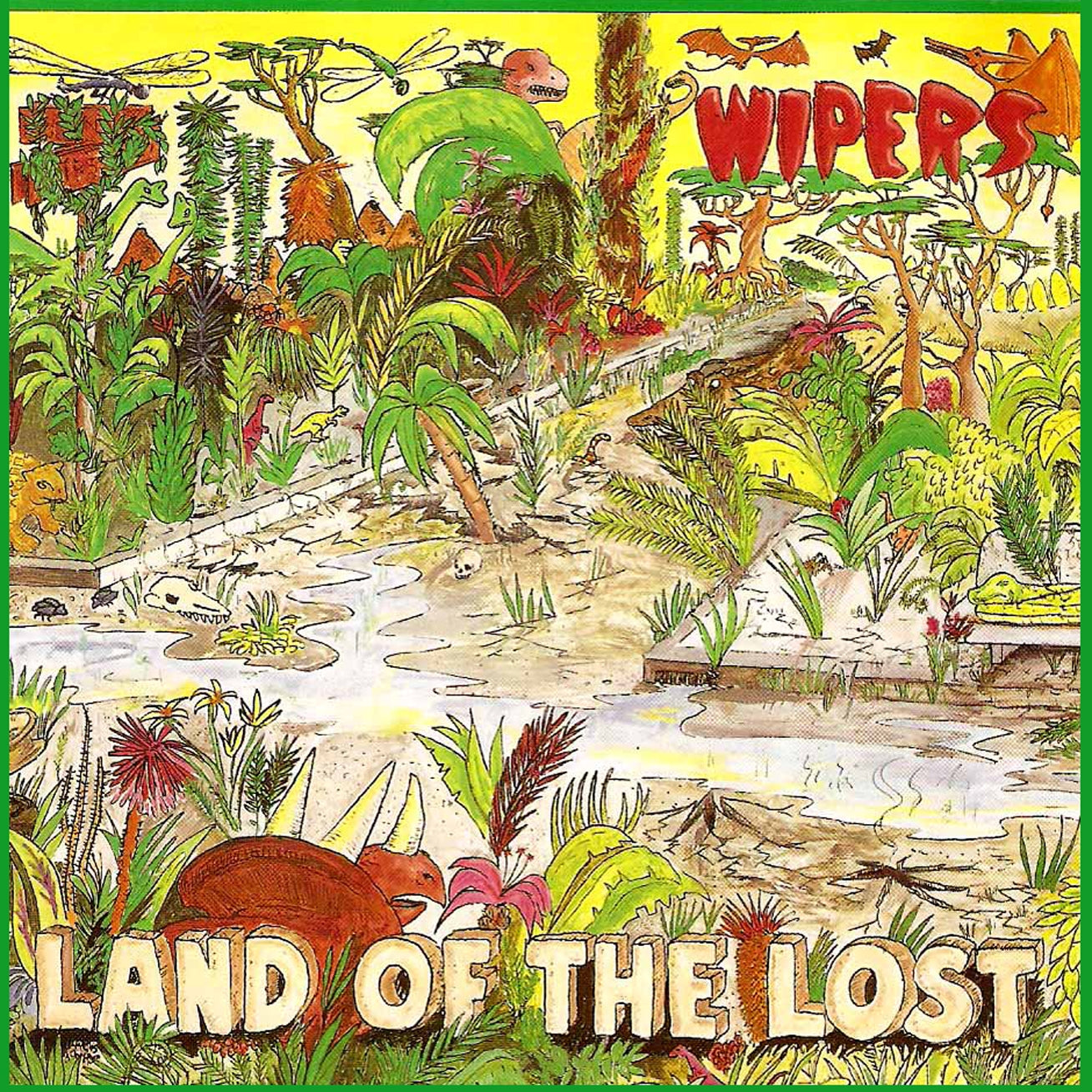 The Wipers Land of the Lost LP (Colored Vinyl, Jackpot Records Editi