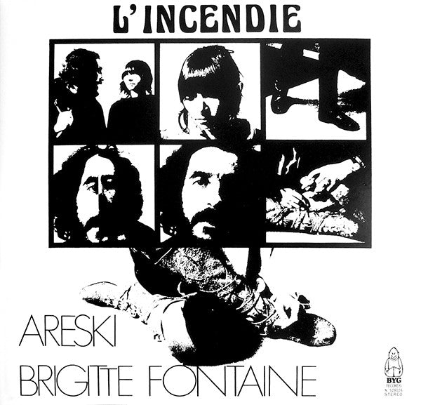 Areski - Brigitte Fontaine – L'Incendie LP (180g, Gatefold)