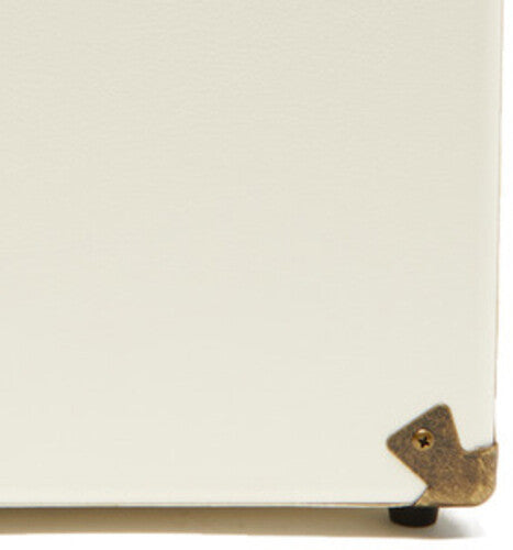 GPO Retro SWB18CT 12" Vinyl Record Case 35 Cnt Capacity Removable Lid - Cream / Tan
