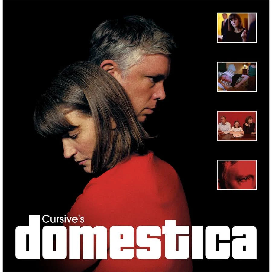 Cursive – Domestica 2LP (20th Anniversary, 140g, Black & Red Vinyl, Bonus 7'', Download, Gatefold)