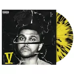 The Weeknd - Beauty Behind The Madness 2LP (5th Anniversary Edition, 180gram, Yellow with Black Splatter)