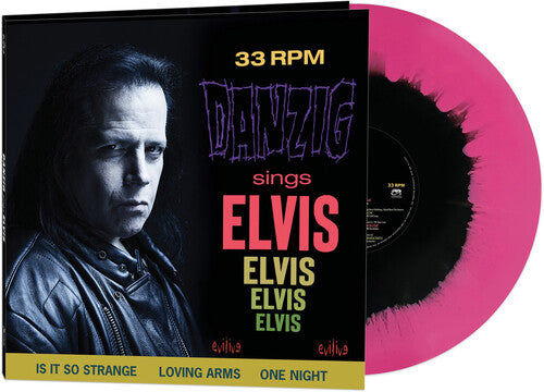 Danzig - Sings Elvis LP (Pink & Black Vinyl, Gatefold)