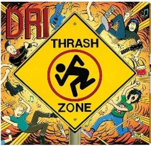 D.R.I. - Thrash Zone LP (Orange Vinyl)