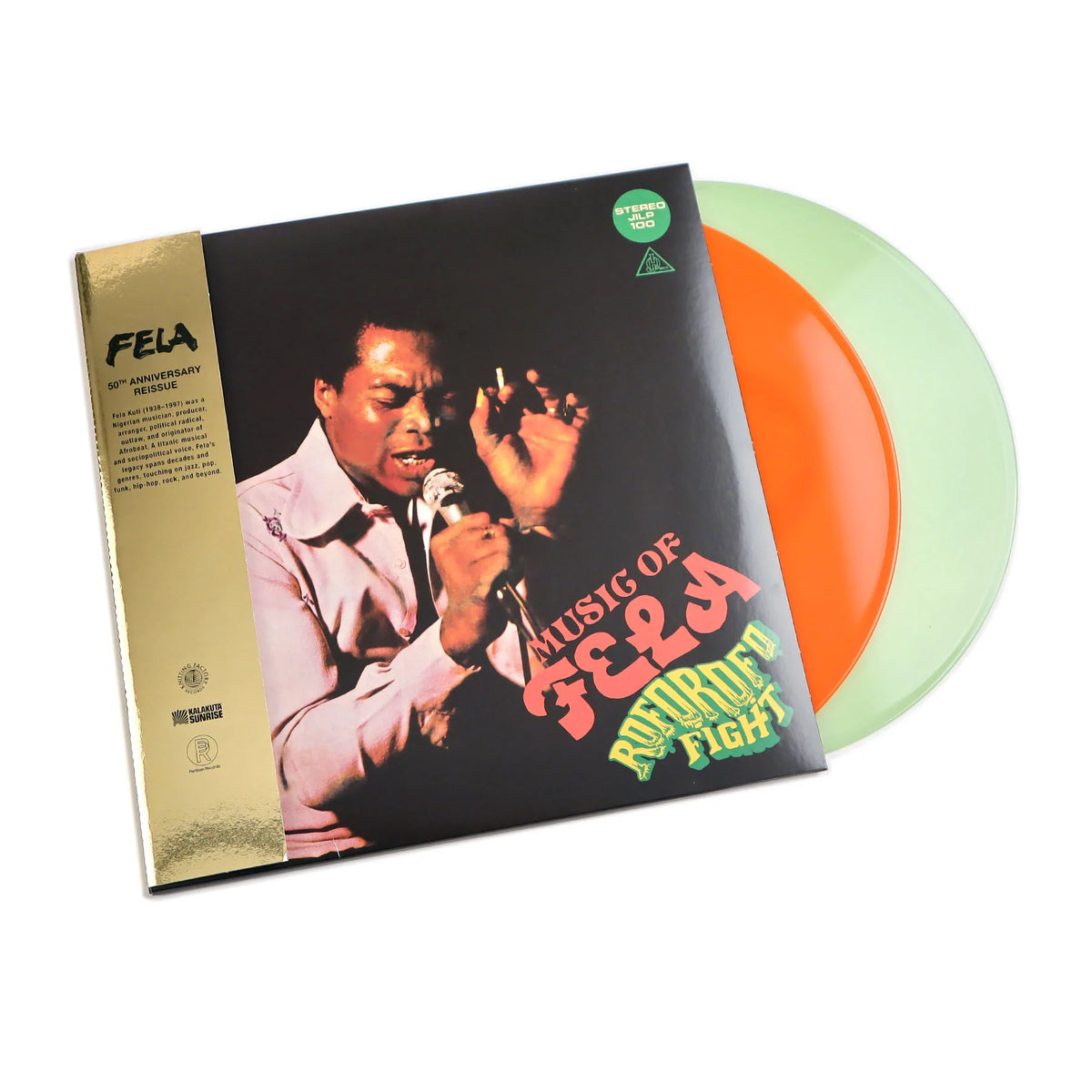 Fela Kuti - Roforofo Fight 2LP (Orange & Green Vinyl)