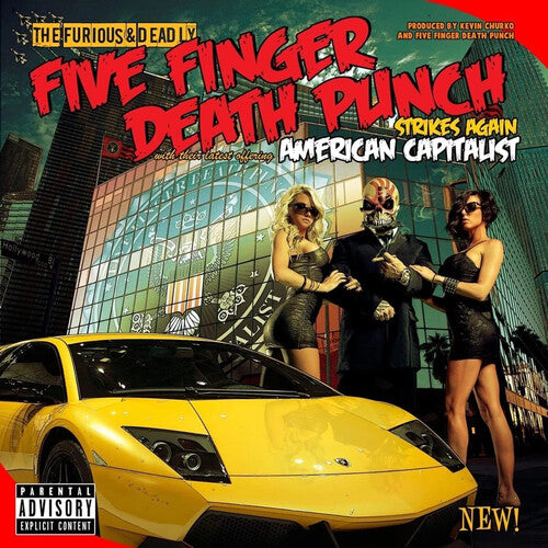 Five Finger Death Punch – American Capitalist LP (Gold Vinyl, Gatefold)