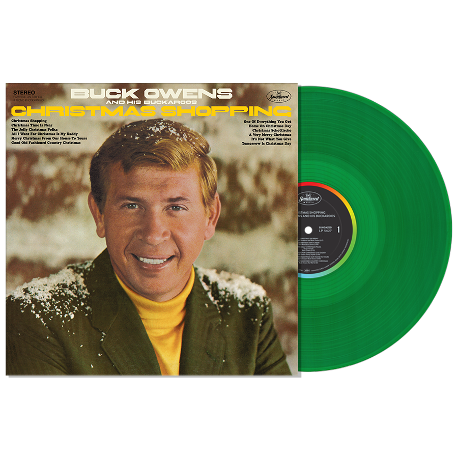 Buck Owens And His Buckaroos – Christmas Shopping LP (Green Vinyl)