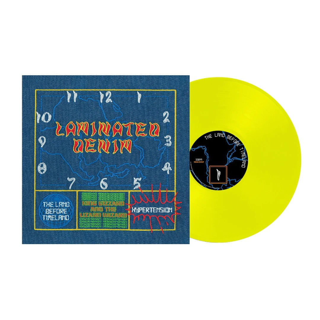 King Gizzard & The Lizard Wizard - Laminated Denim LP (Indie Exclusive Lemon Sun Vinyl)