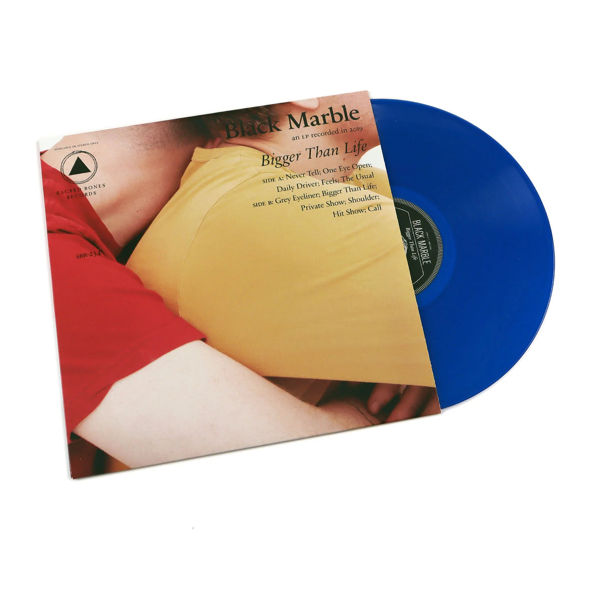 Black Marble - Bigger Than Life LP (Blue Vinyl)