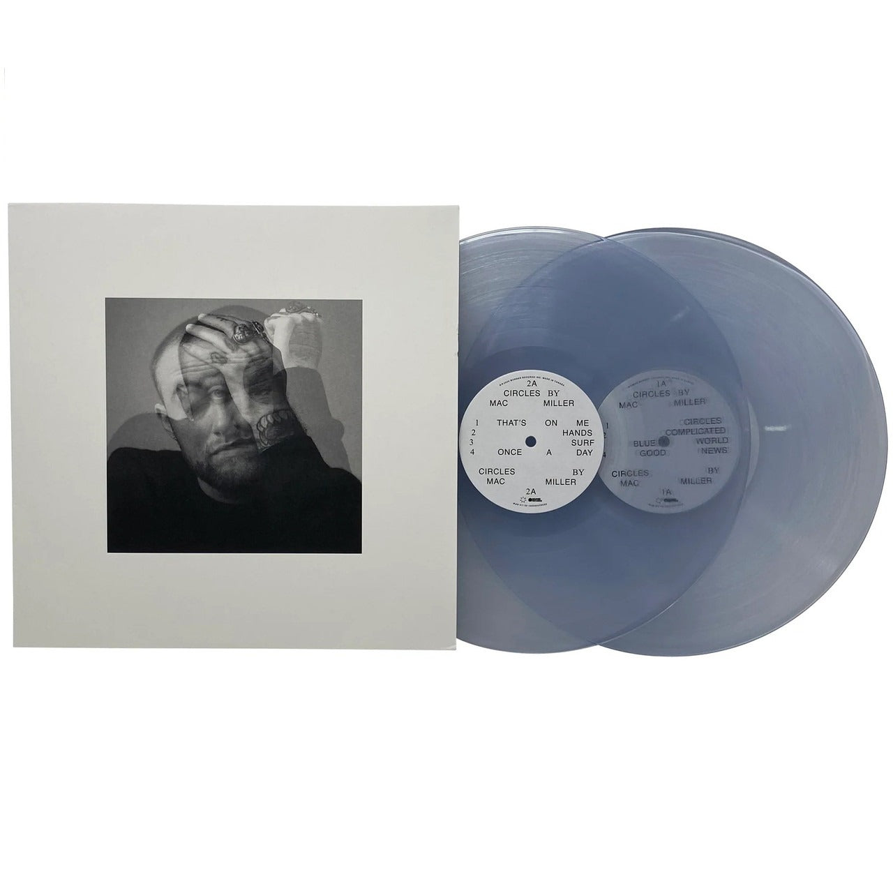 Lejlighedsvis Arbejdsløs fugtighed Mac Miller - Circles 2LP (Clear Vinyl, Poster)