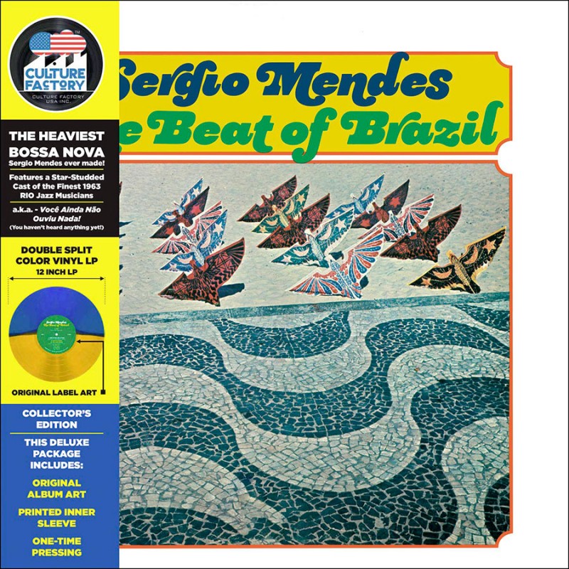 Sergio Mendes - The Beat Of Brazil LP (Green & Yellow Vinyl)