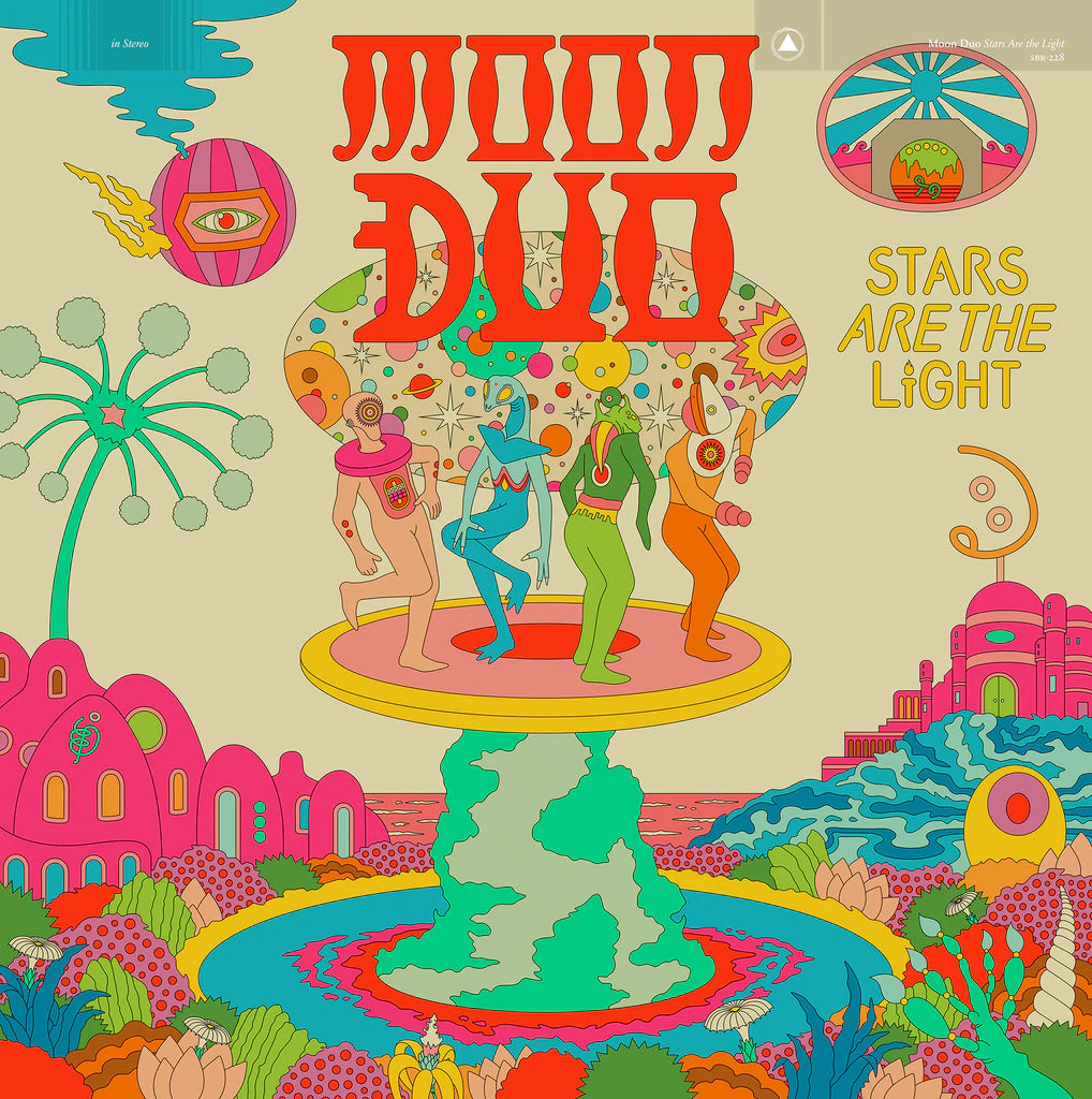 Moon Duo - Stars Are The Light LP (Neon Pink Vinyl)