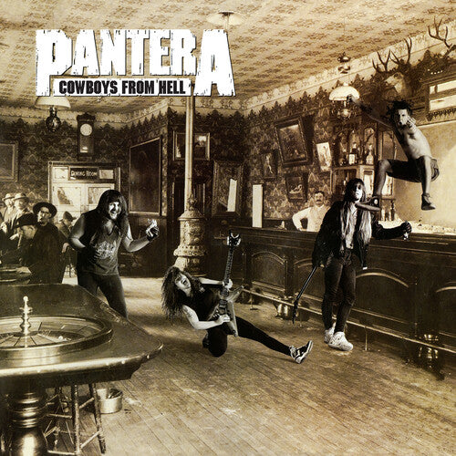 Pantera - Cowboys From Hell LP (White/Whiskey Brown Marble Vinyl)