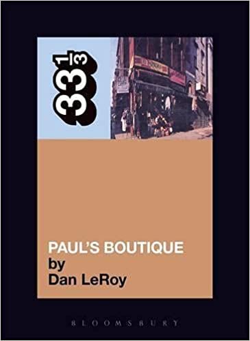 33 1/3 Book - Beastie Boys - Paul's Boutique