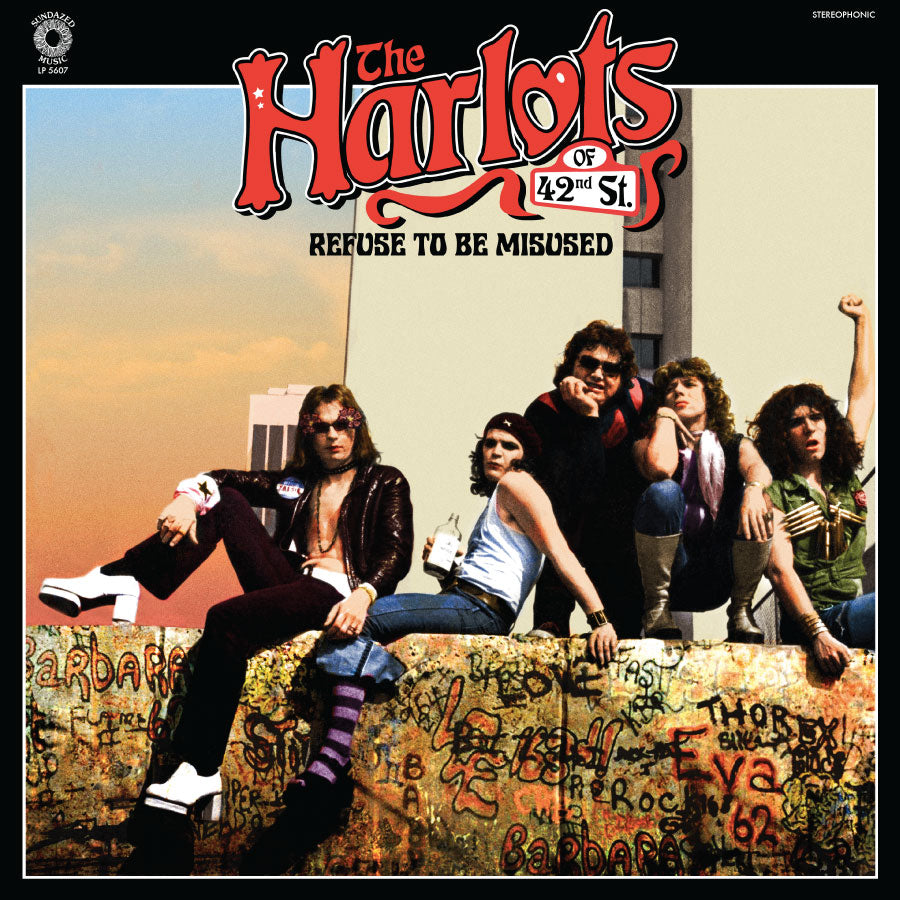 The Harlots Of 42nd Street – Refuse To Be Misused LP (Pink Vinyl, Booklet)