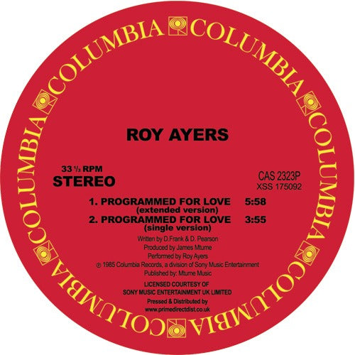 Roy Ayers - Programmed For Love 12''