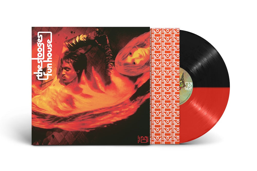 The Stooges - Fun House, Half-Red & Black Coloured Vinyl LP The Stooges - Fun House, Half-Red & Black Coloured Vinyl LP