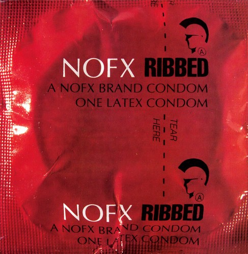 NOFX - Ribbed LP (Limited Edition, Reissue, Red w/ Black Splatter, 30th Anniversary)