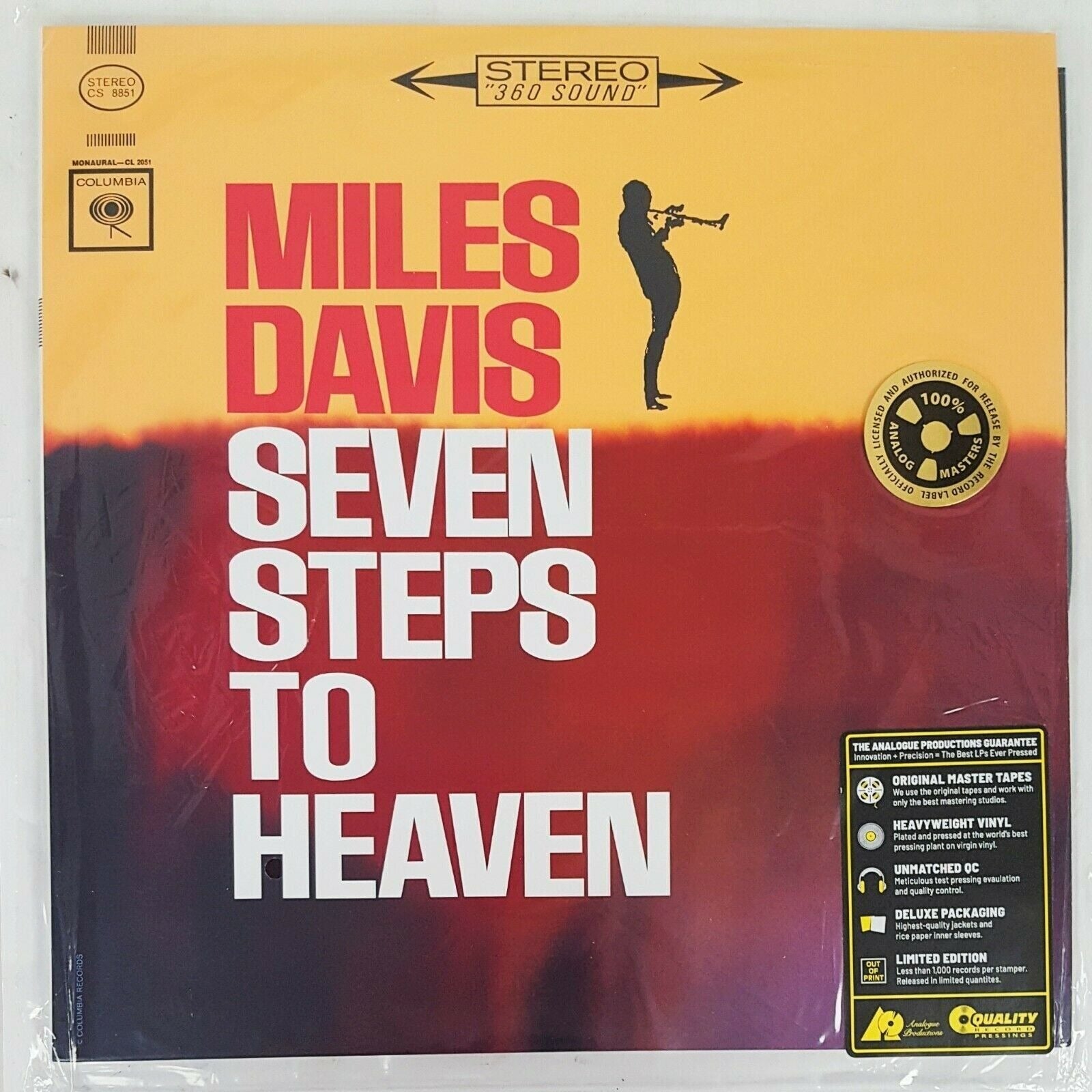 Miles Davis - Seven Steps To Heaven 2LP (Analogue Productions, 180g, 45rpm, Remastered by Ryan Smith)