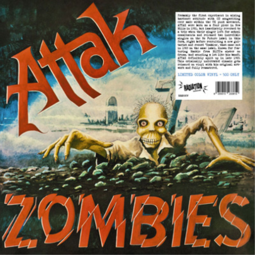 Attak - Zombies LP (Limited Color Vinyl - 500 Copies)