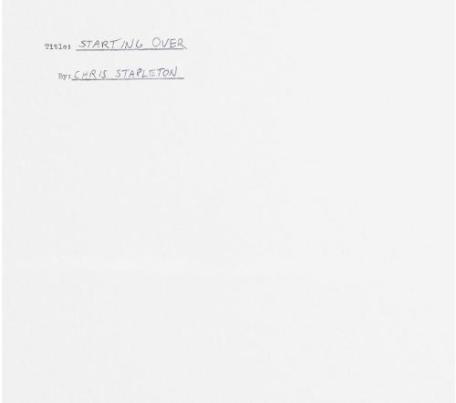 Chris Stapleton - Starting Over 2LP (Gatefold, 180g)