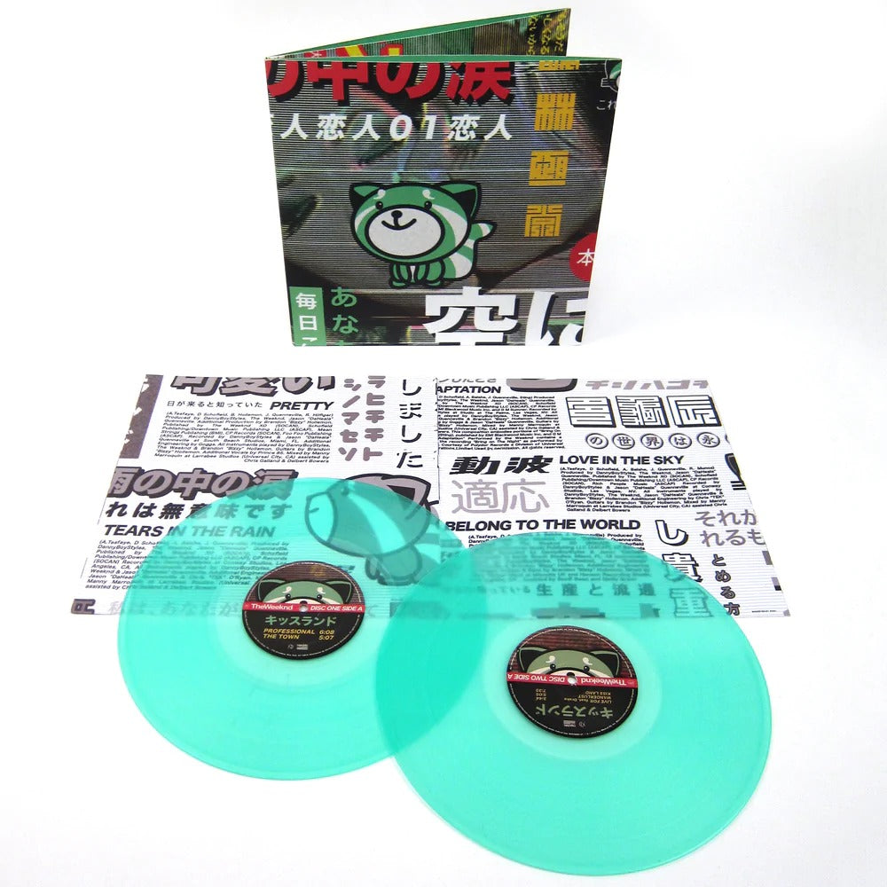 The Weeknd - Kiss Land 2LP (5th Anniversary Edition, Seaglass Vinyl)