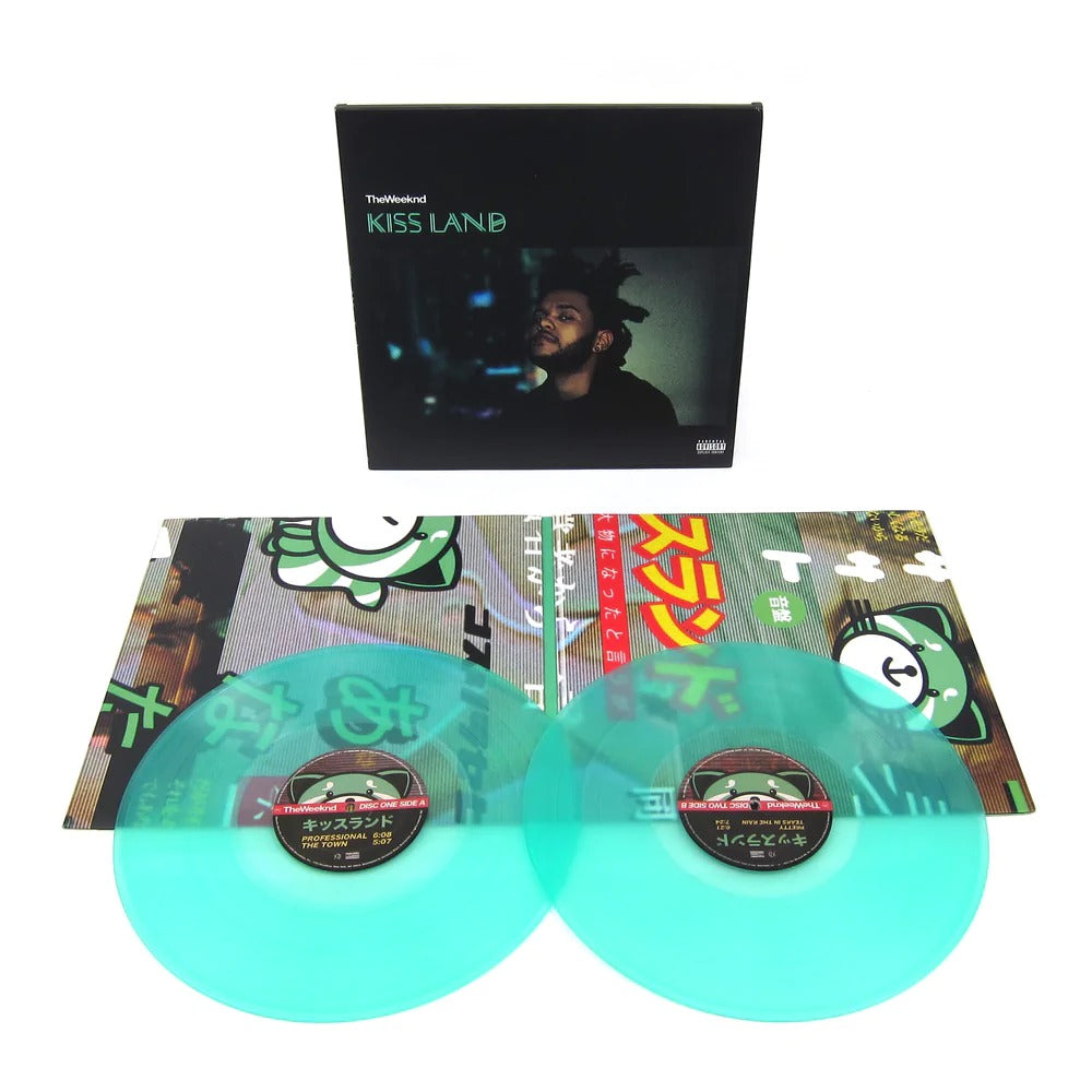 The Weeknd - Kiss Land 2LP (5th Anniversary Edition, Seaglass Vinyl)
