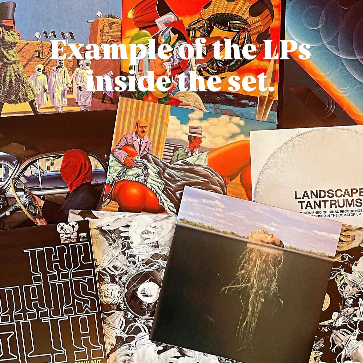 The Mars Volta - La Realidad De Los Suenos Vinyl Singles Box Set (180g, 18 LPs,2 12" Singles, Photobook, Pins) (Used Sealed, M/VG+)