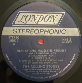 The Rolling Stones : Their Satanic Majesties Request (LP, Album, Mono, M/Print, RE, PRC)