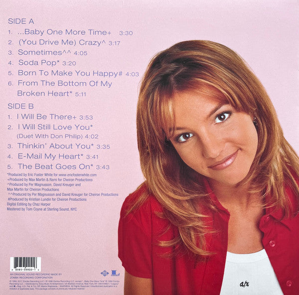 Britney Spears : ...Baby One More Time (LP, Album, Ltd, RE, Pin)
