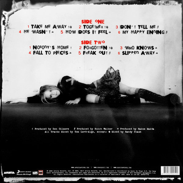 Avril Lavigne : Under My Skin (LP, Album, Ltd, Num, RE, Gat)