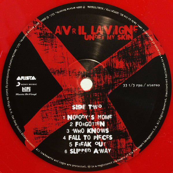 Avril Lavigne : Under My Skin (LP, Album, Ltd, Num, RE, Gat)