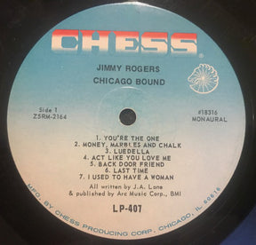 Jimmy Rogers : Chicago Bound (LP, Comp, Mono)